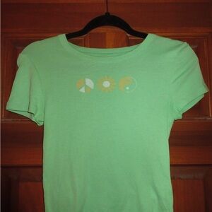 AE Light Green Graphic Tee